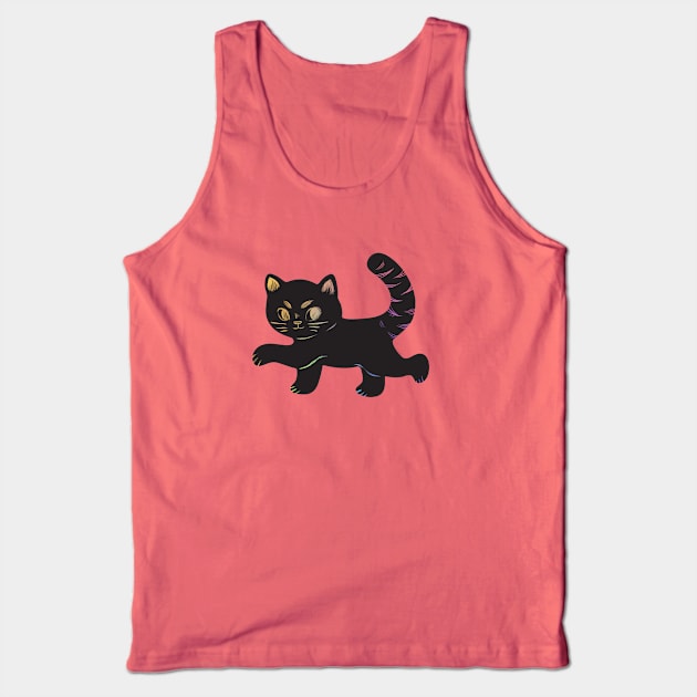 sneaky kitty Tank Top by stickerjock